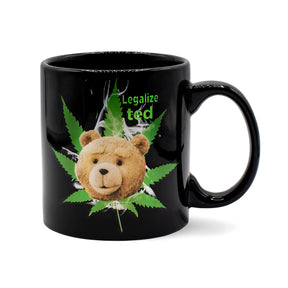 Ted 2 Legalize Ted 12oz Foil-Printed Ceramic Coffee Mug