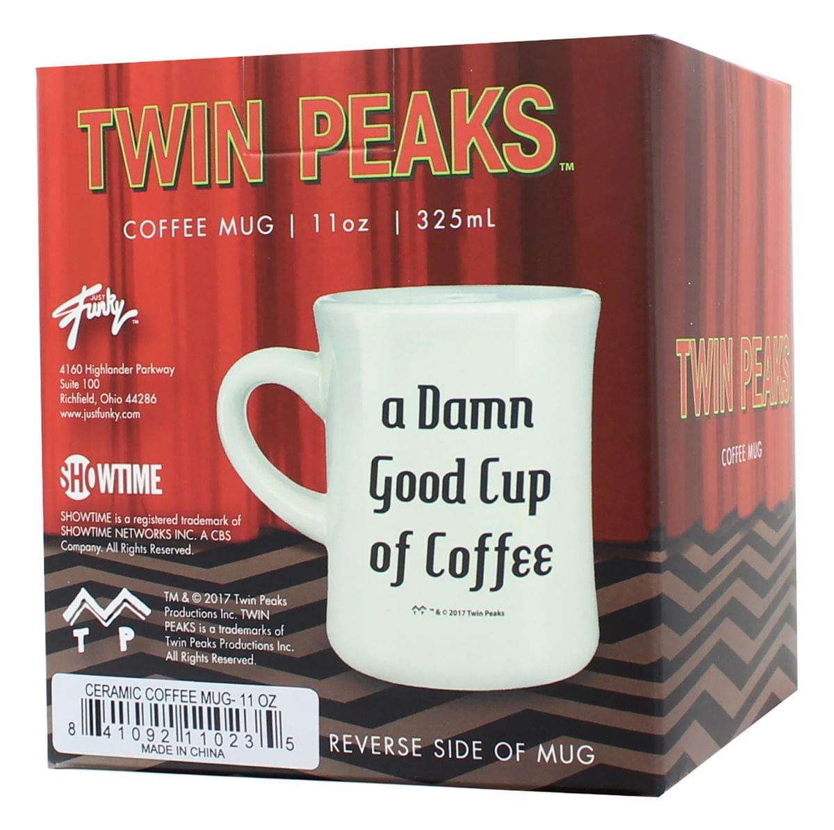 Twin Peaks Good Cup of Coffee 11oz Ceramic Coffee Mug