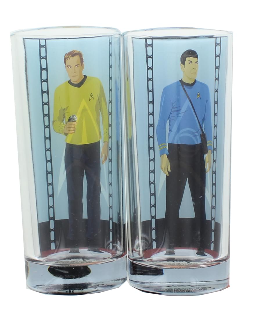 Star Trek 2-Pack Set Drinking Glass