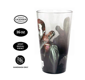 The Walking Dead Rick & Negan 16oz Pint Glass Set