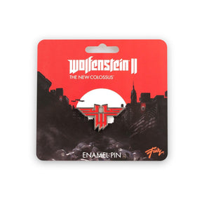 Wolfenstein New Colossus Metal Enamel Collector Pin| Collector’s Edition