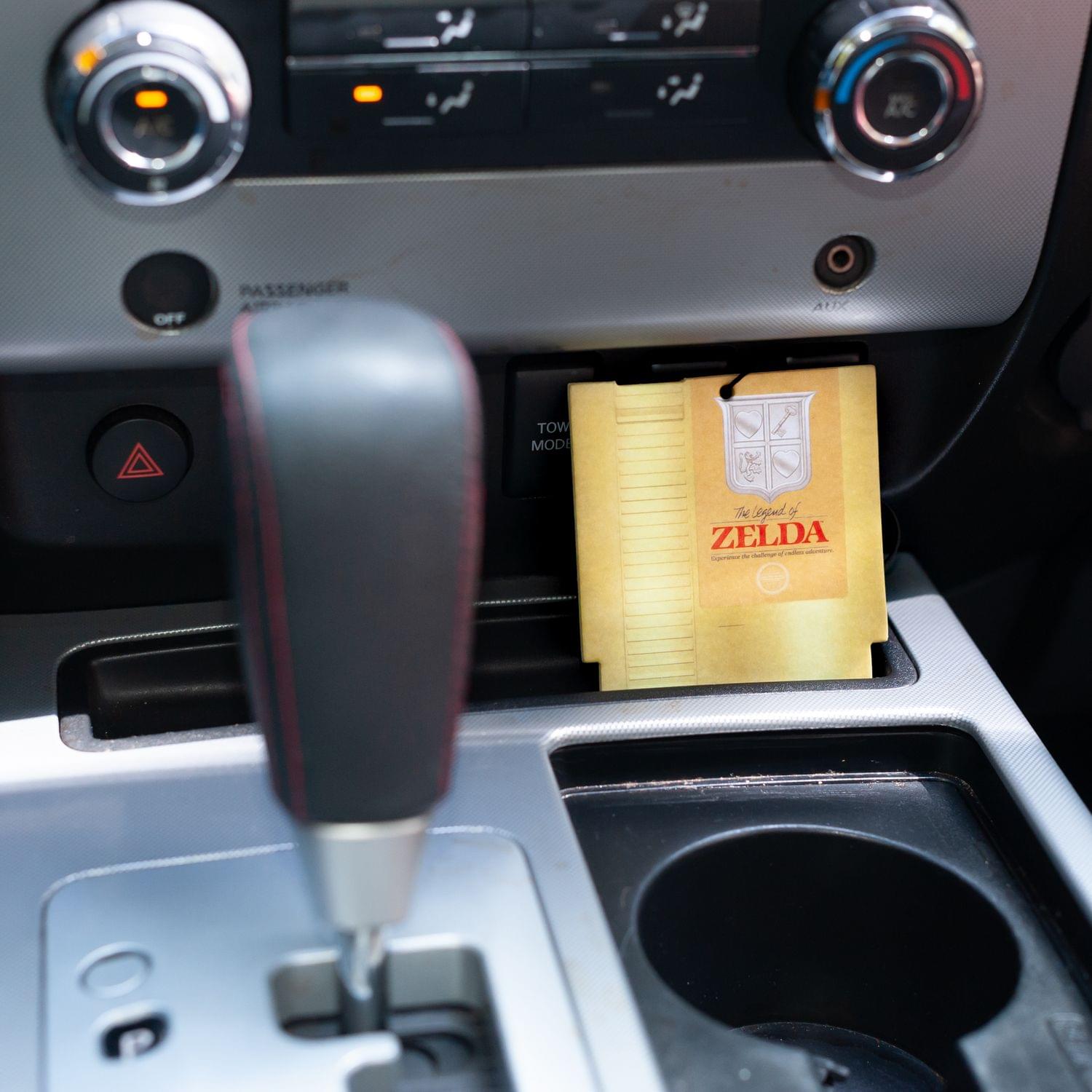 The Legend Of Zelda Official NES Cartridge Air Freshener | New Car Scent