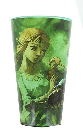 The Legend Of Zelda Link & Princess Zelda Pint Glass
