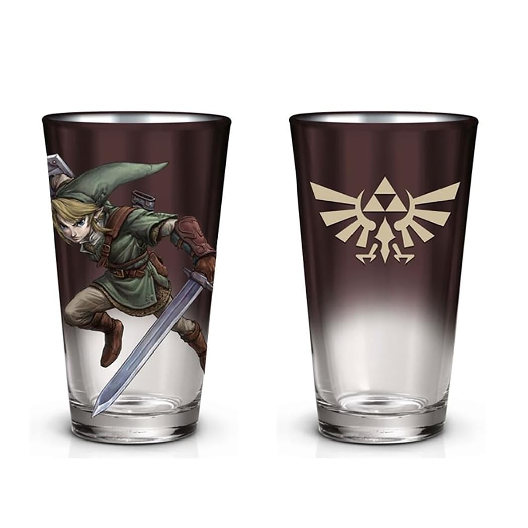 The Legend Zelda Brown Pint Glass