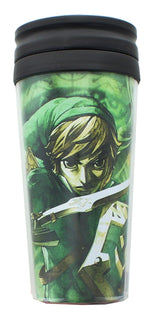 The Legend of Zelda Link and Zelda Travel Mug