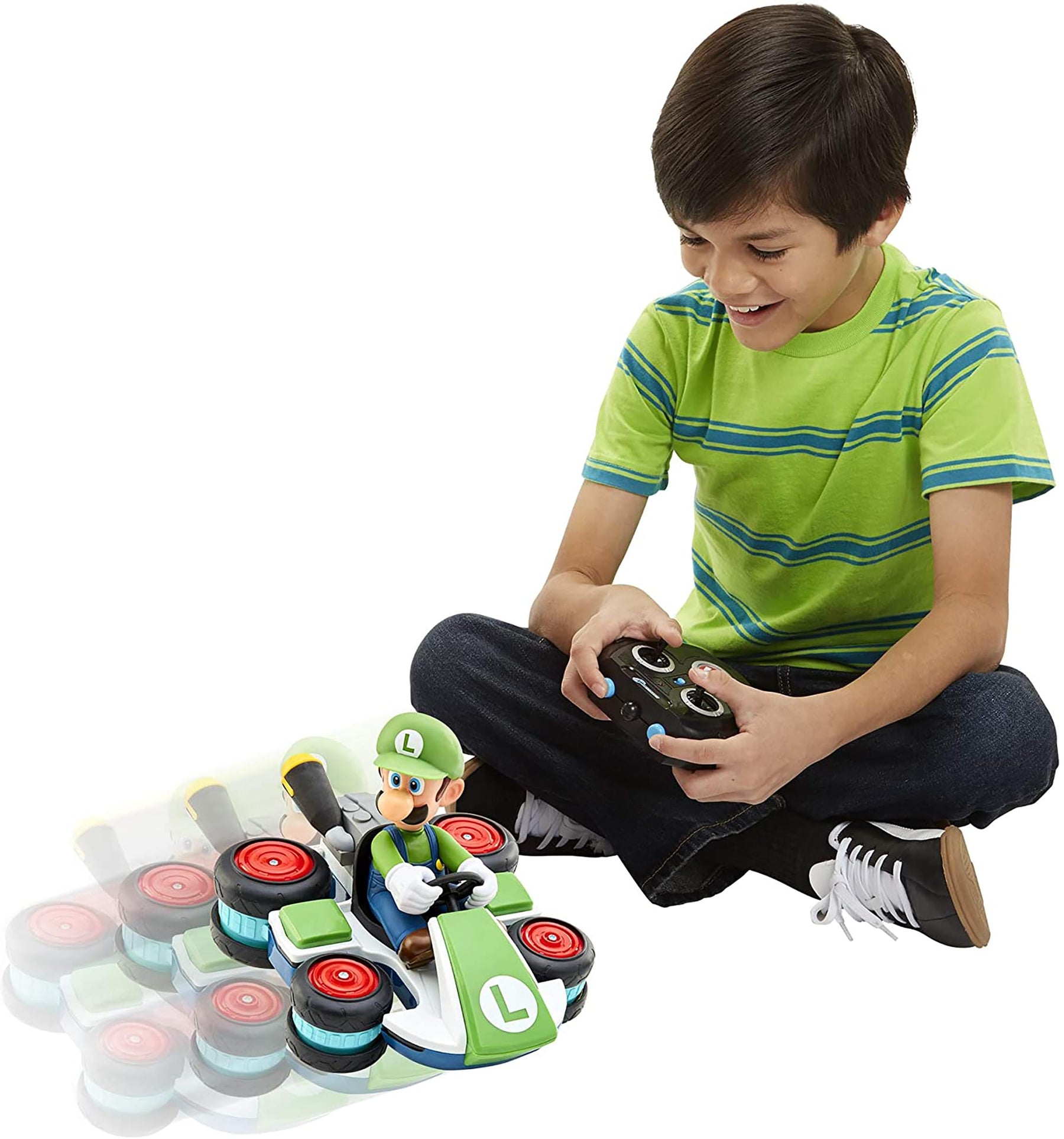 Super Mario World of Nintendo Mini RC Luigi Racer