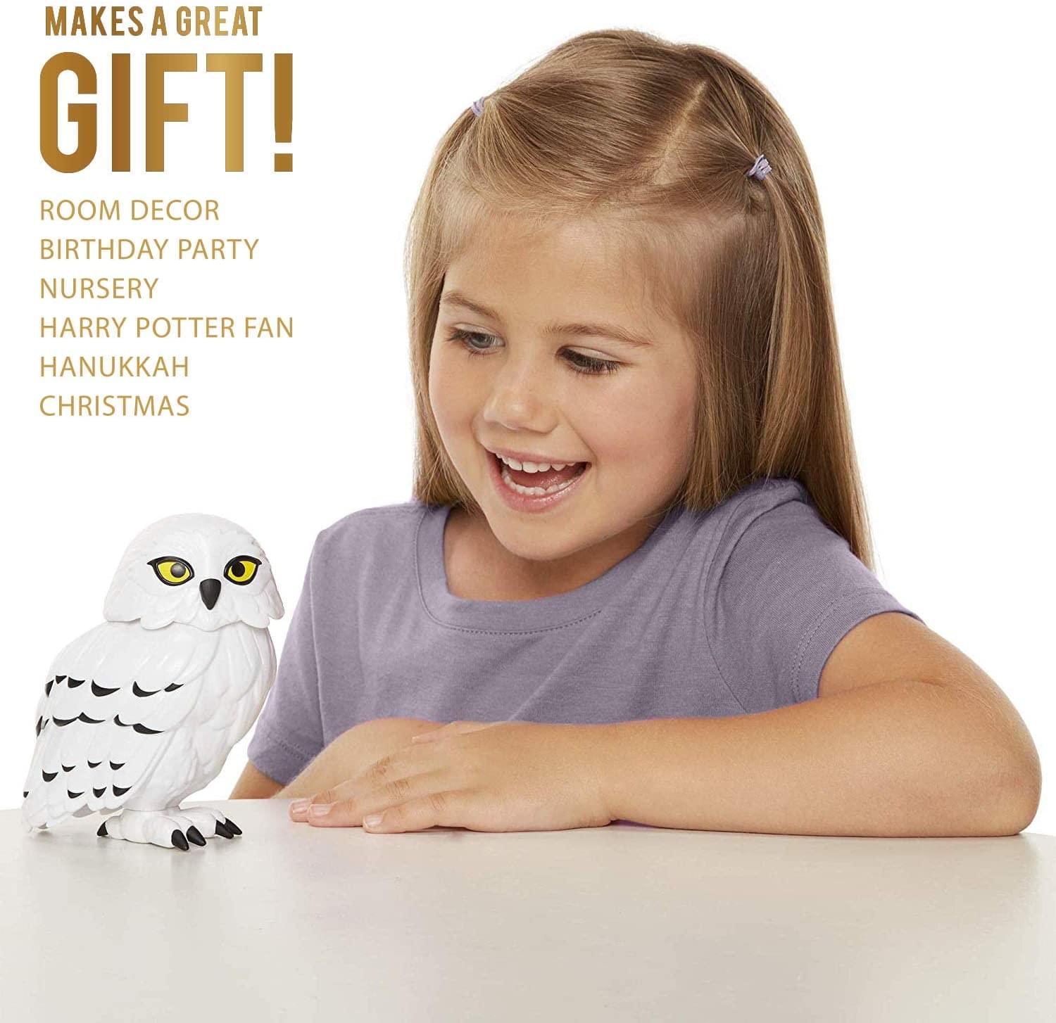 Harry Potter Interactive Creature | Sound-Activated Hedwig Owl