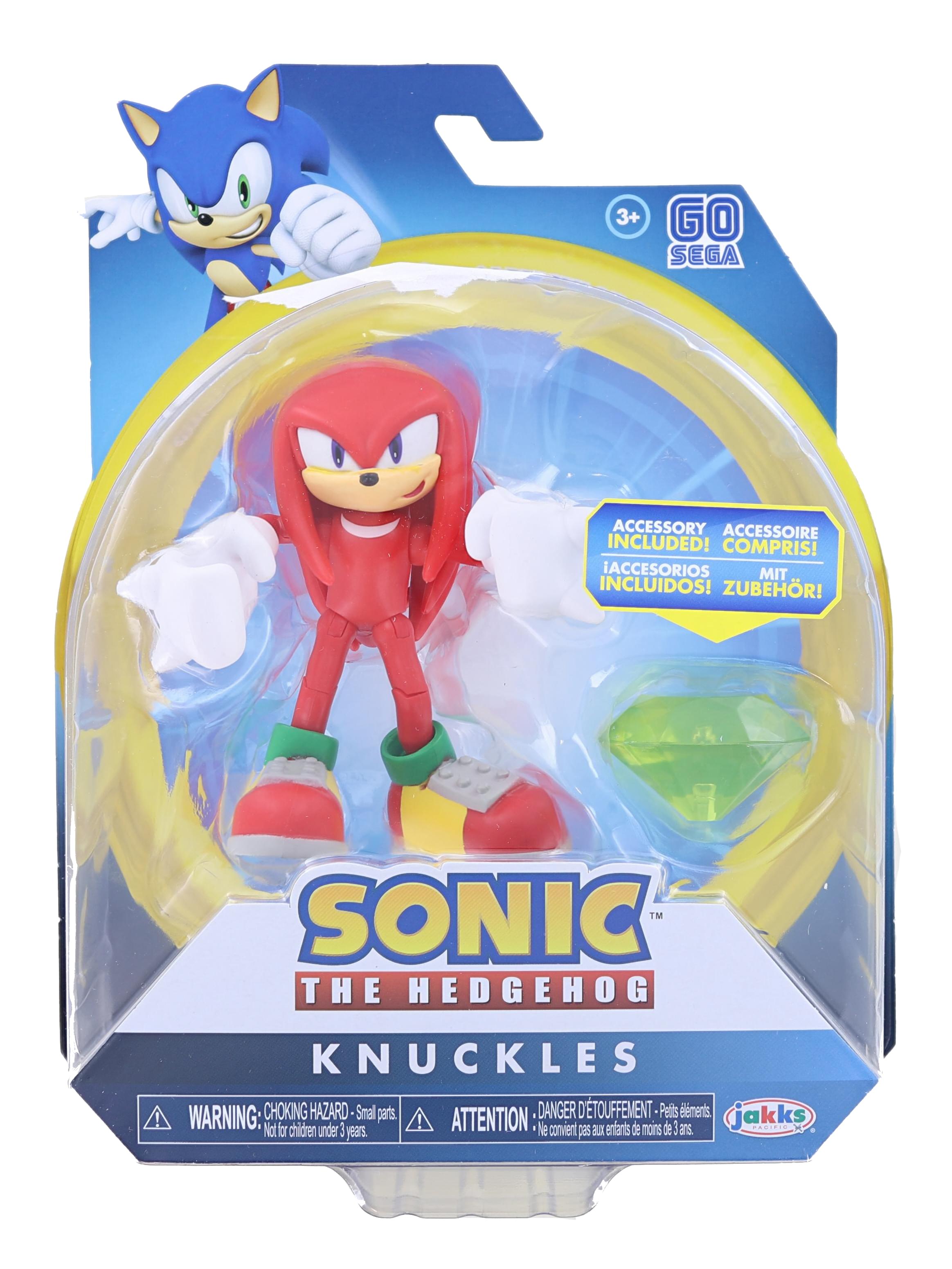 Sonic the Hedgehog 4 Inch Figure | Modern Knuckles