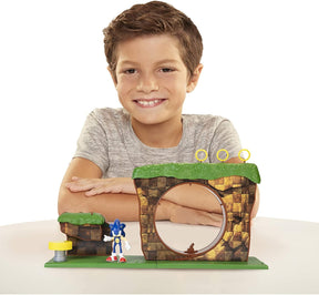 Sonic The Hedgehog Green Hill Zone 2.5 Inch Figure Playset