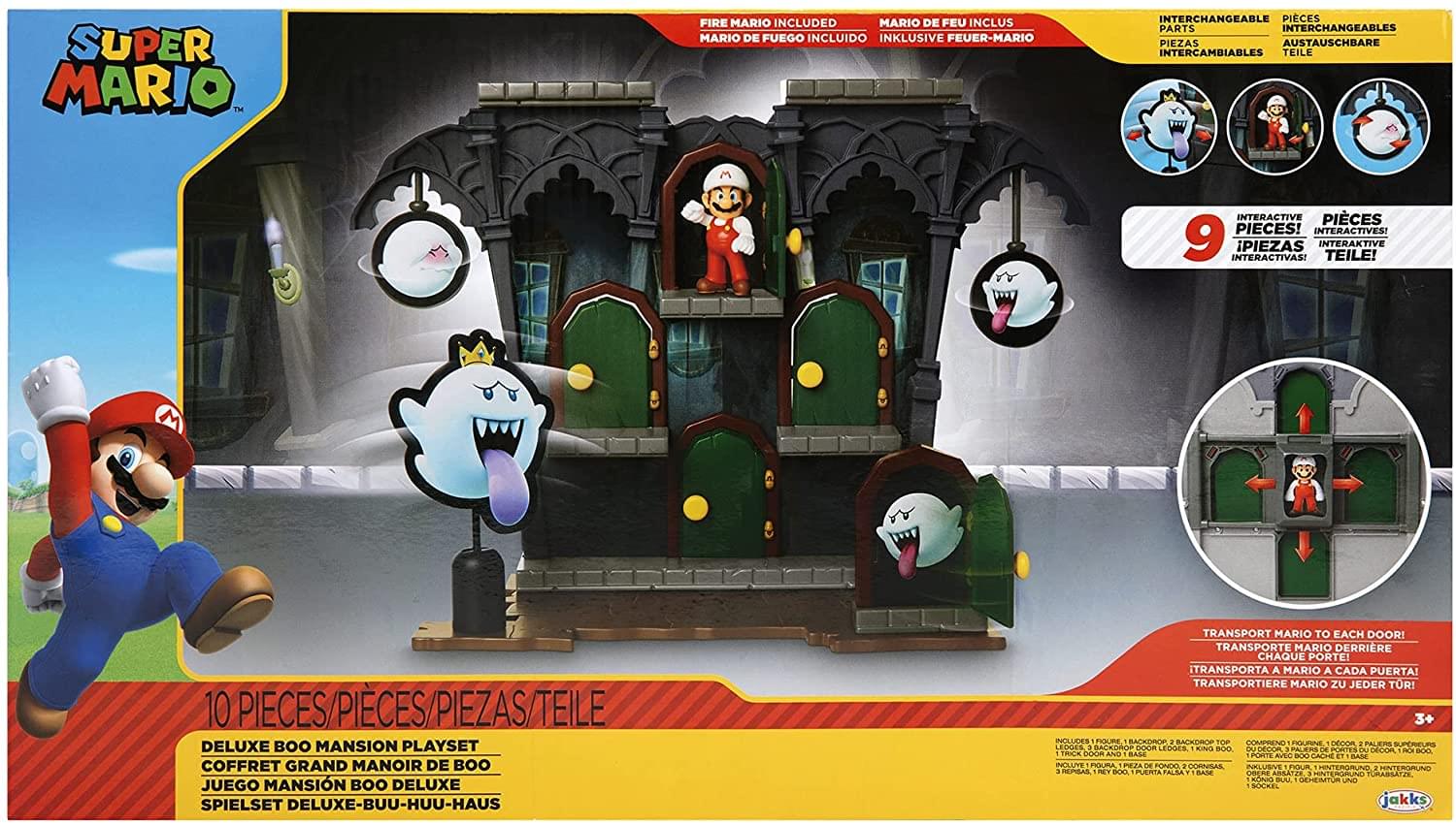 Super Mario World of Nintendo 2.5 Inch Deluxe Boo Mansion Playset