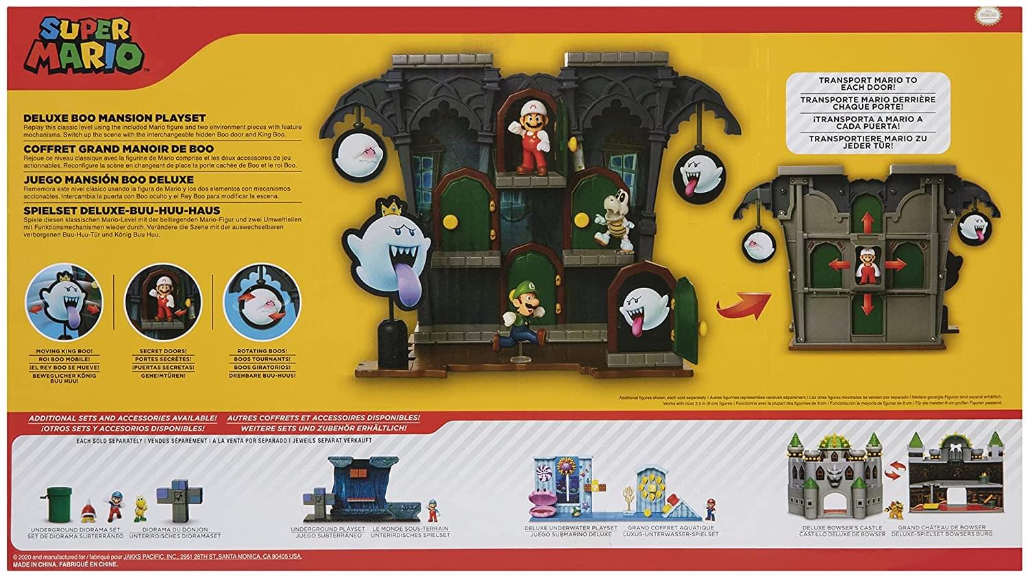 Coffret Figurines Nintendo Mario et Bowser SUPER MARIO