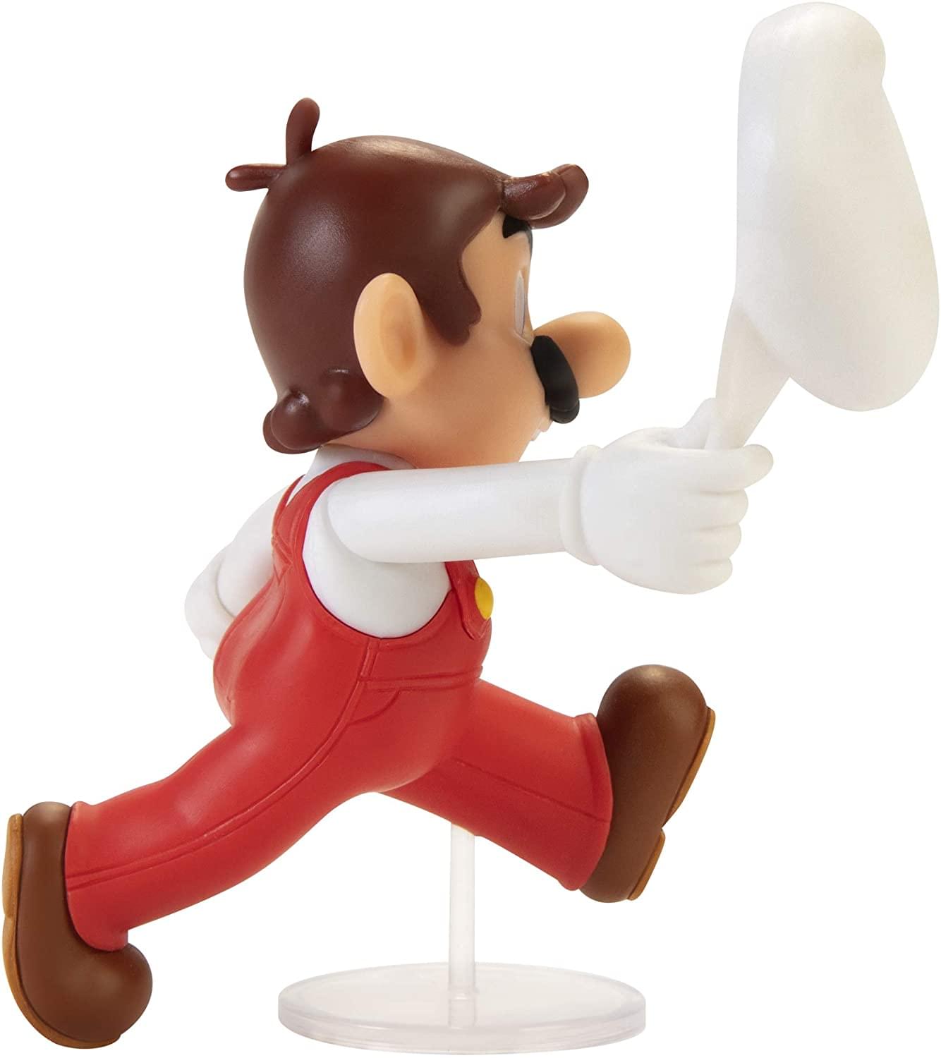 Super Mario World of Nintendo 2.5 Inch Figure | Tipping Hat Fire Mario