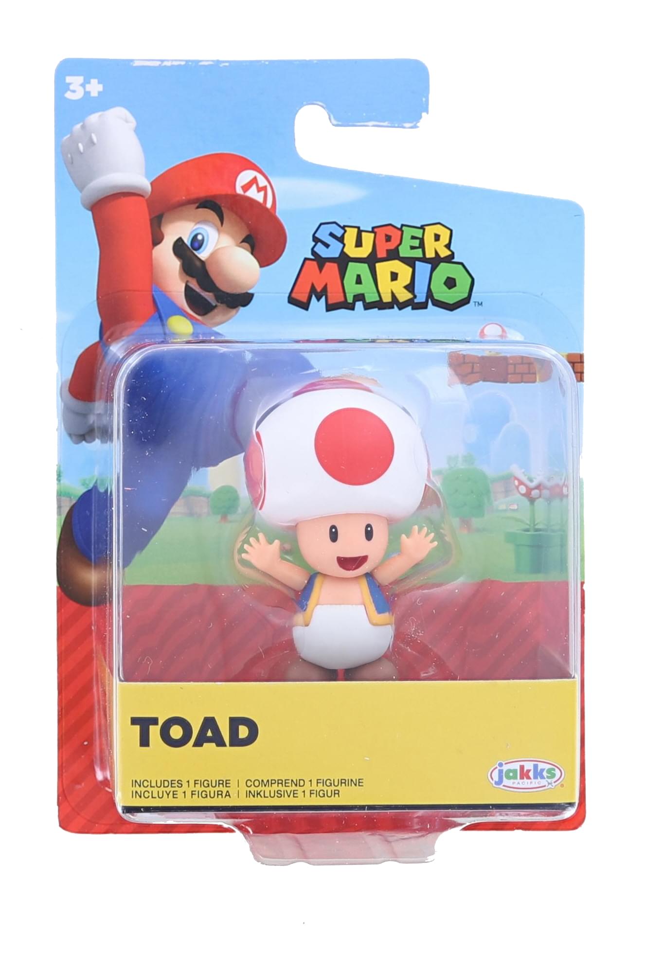 Super Mario World of Nintendo 2.5 Inch Figure | Red Toad