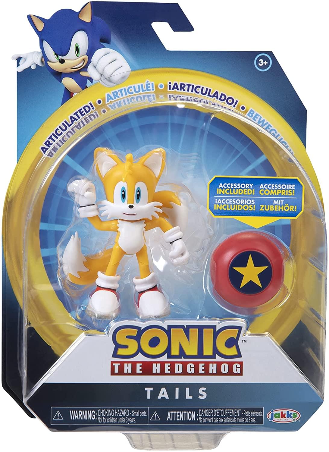 SONIC THE HEDGEHOG TOMY 3 ACTION FIGURE Knuckles Tails Movie Sonic READ