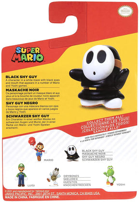 Super Mario World of Nintendo 2.5 Inch Figure | Black Shy Guy
