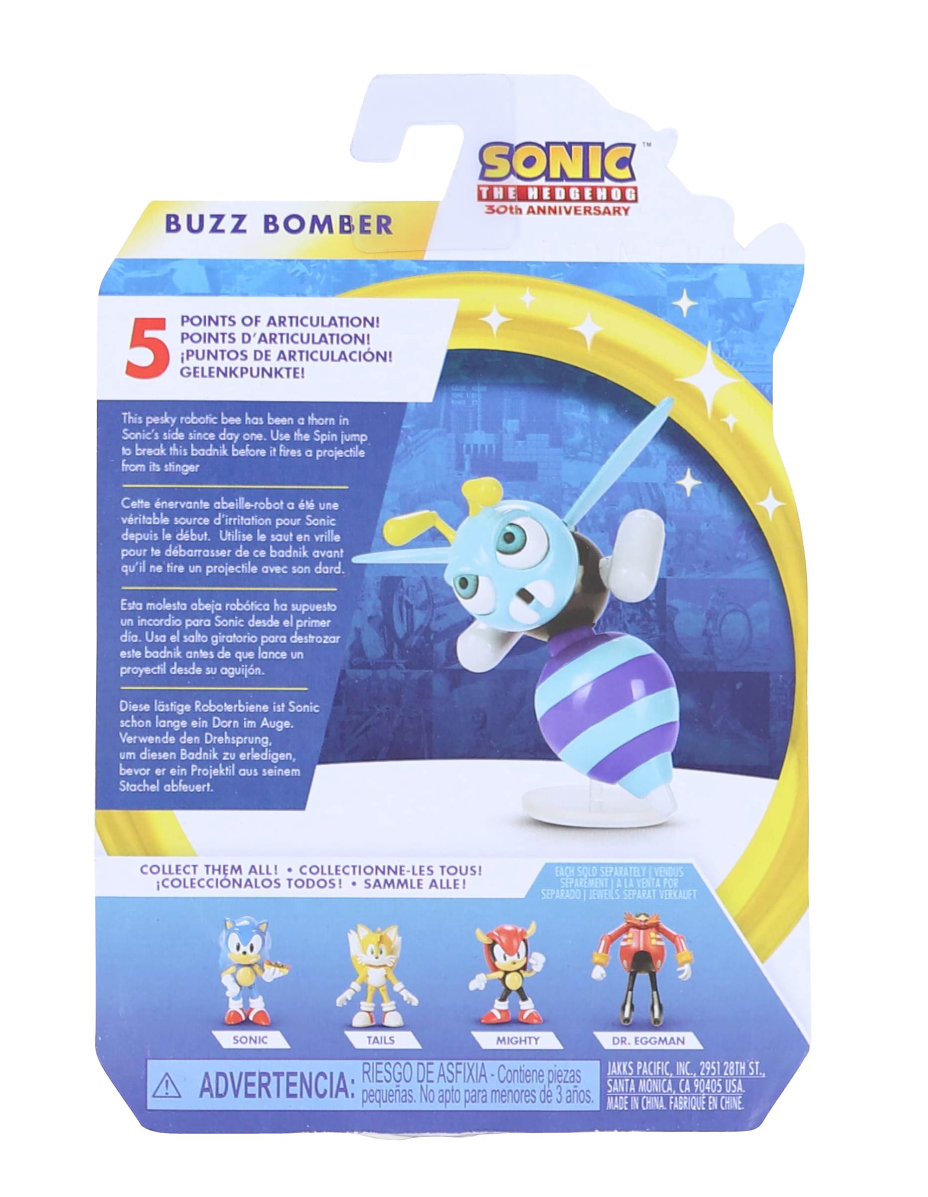 Sonic the Hedgehog 2.5 Inch Figure | Buzz Bomber