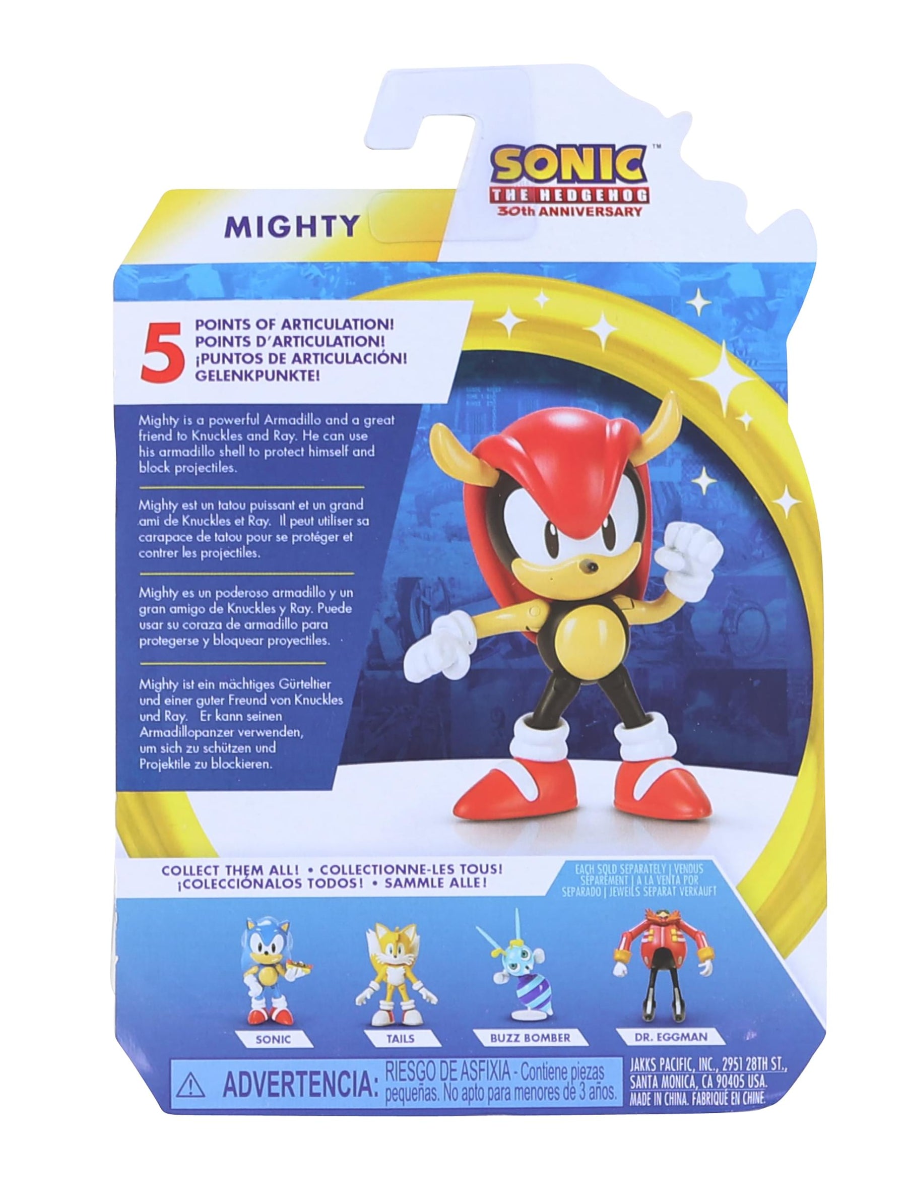 Sonic the Hedgehog 2.5 Inch Figure | Classic Mighty