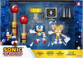 Sonic The Hedgehog 2.5 Inch Action Figure Diorama Set