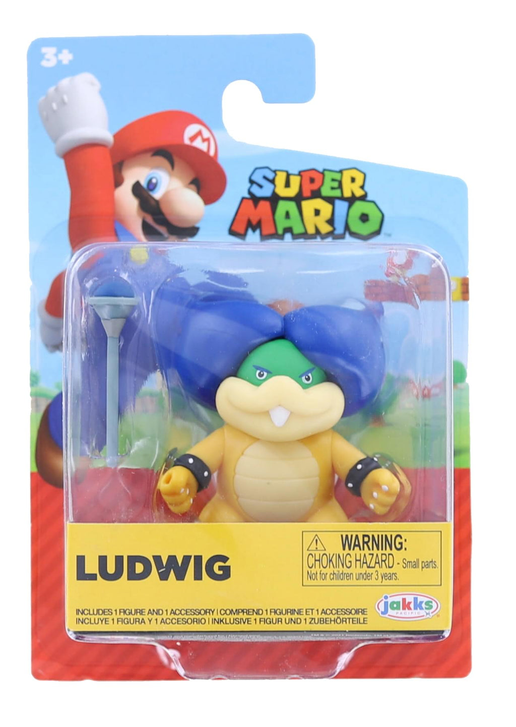 Super Mario 2.5 Inch Figure | Ludwig Von Koopa | Free Shipping