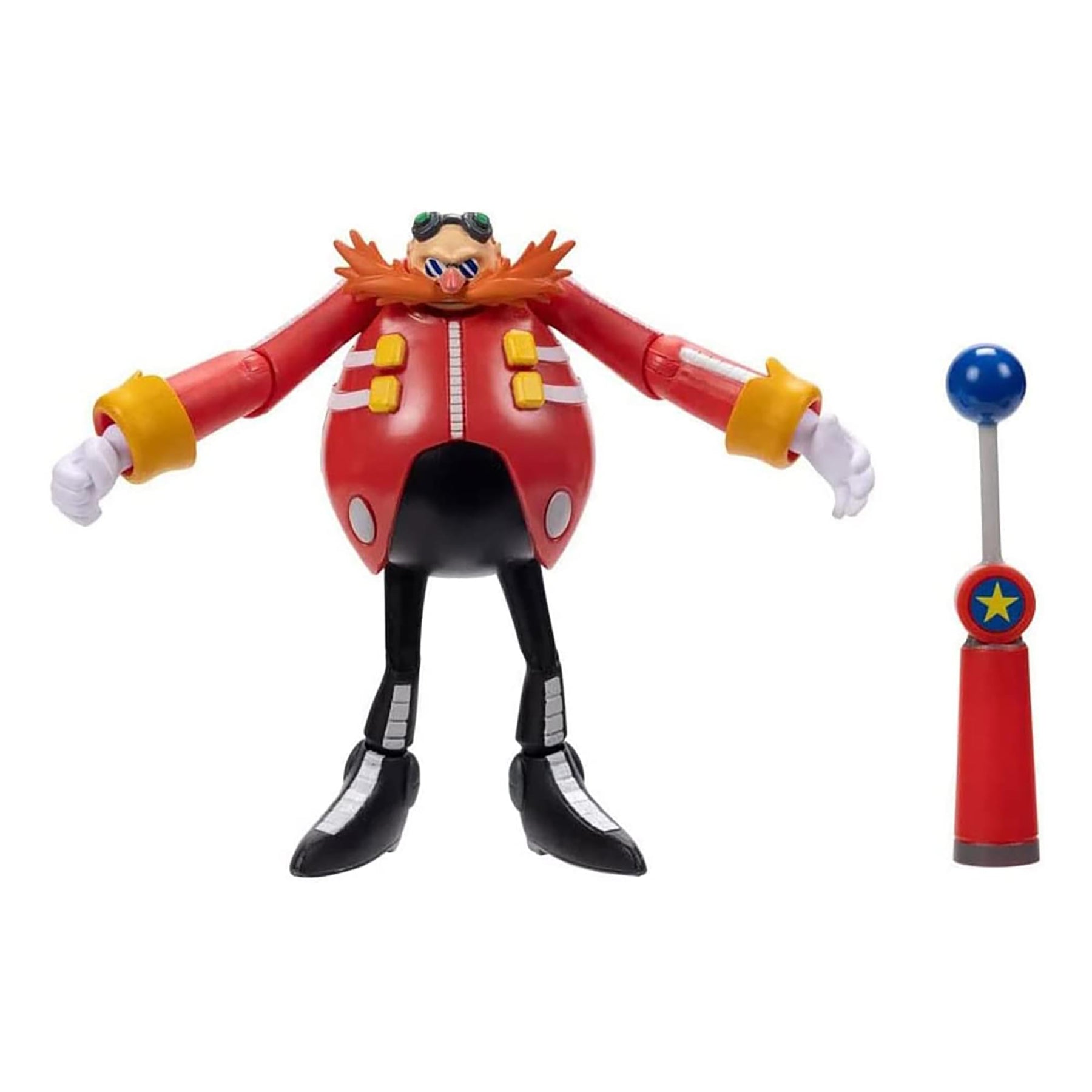 Sonic the Hedgehog 4 Inch Figure | Dr. Eggman (Modern) with Checkpoint