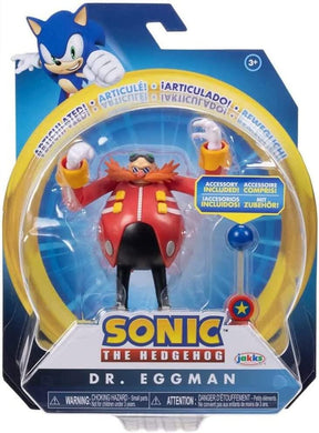 Sonic the Hedgehog 4 Inch Figure | Dr. Eggman (Modern) with Checkpoint