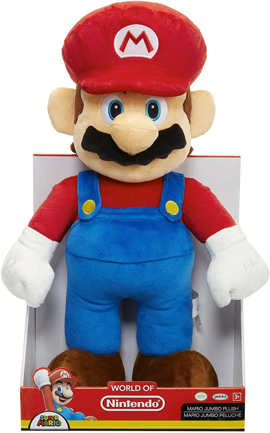 Super Mario World of Nintendo Jumbo 20 Inch Plush Mario