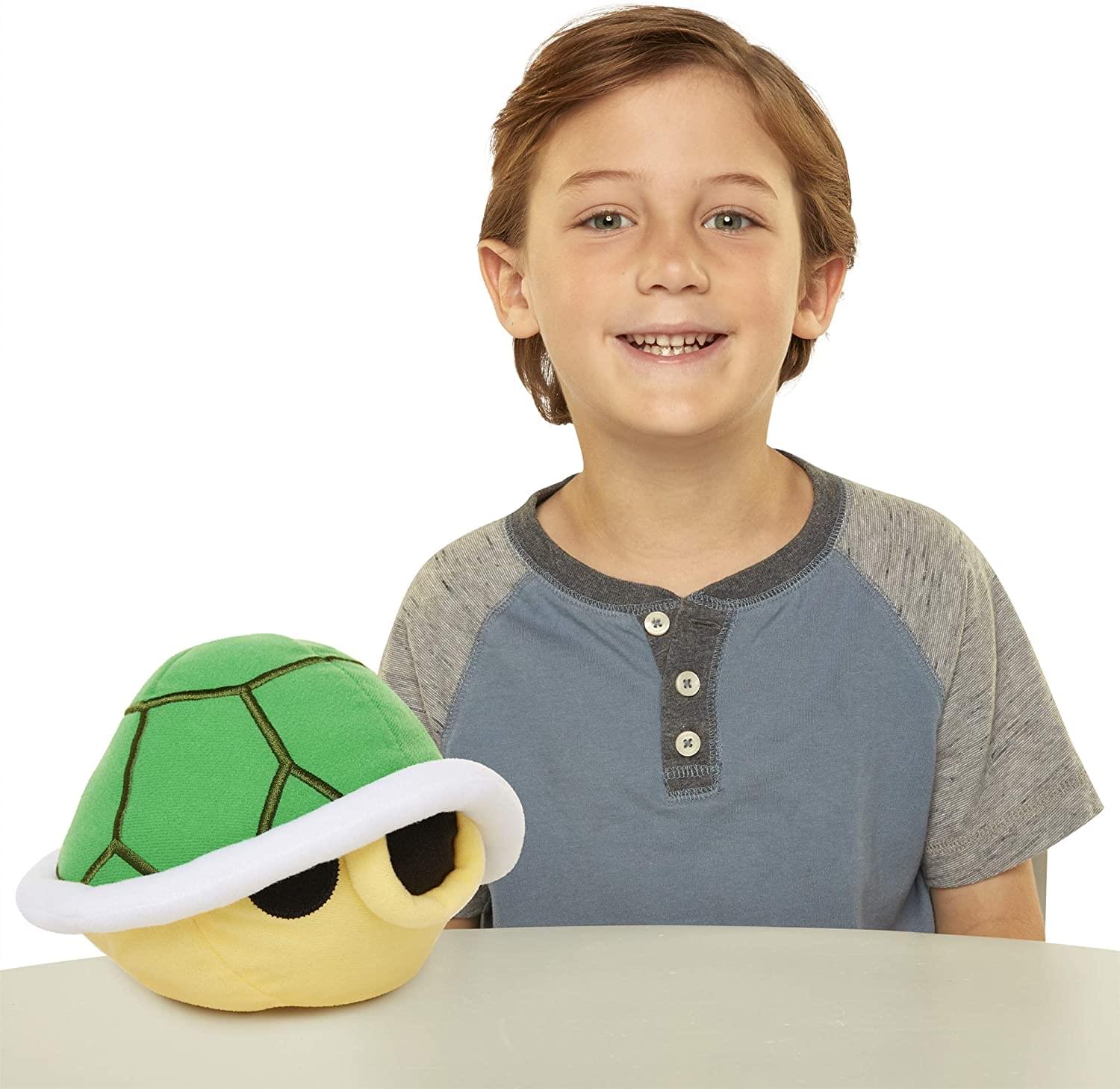 Super Mario Bros. 8 Inch Turtle Shell Plush with Sound
