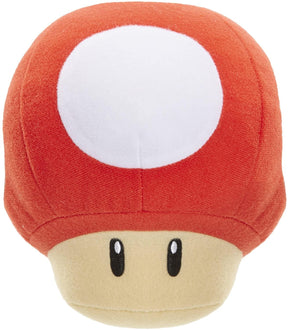 Super Mario Bros. 8 Inch 1 Up Mushroom Plush with Sound