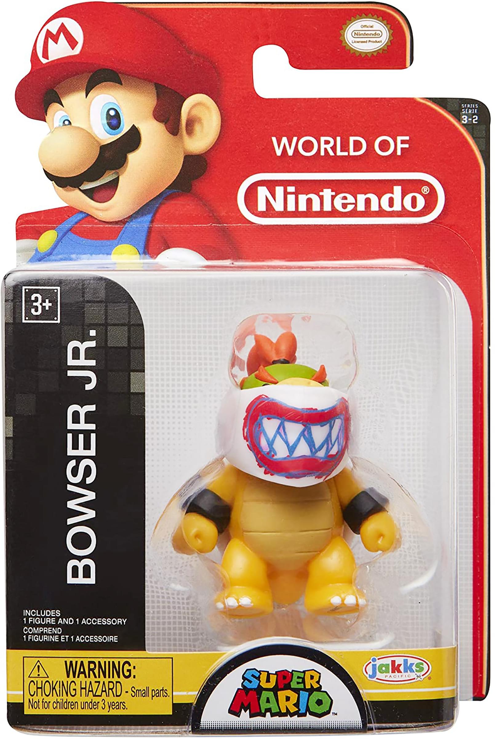 Super Mario World of Nintendo 2.5 Inch Figure | Bowser Jr.