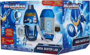 Mega Man Fully Charged Mega Buster Transforming Lab Playset