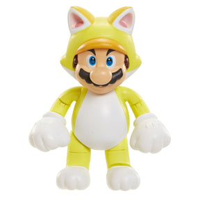 World of Nintendo 4" Figure: Cat Mario