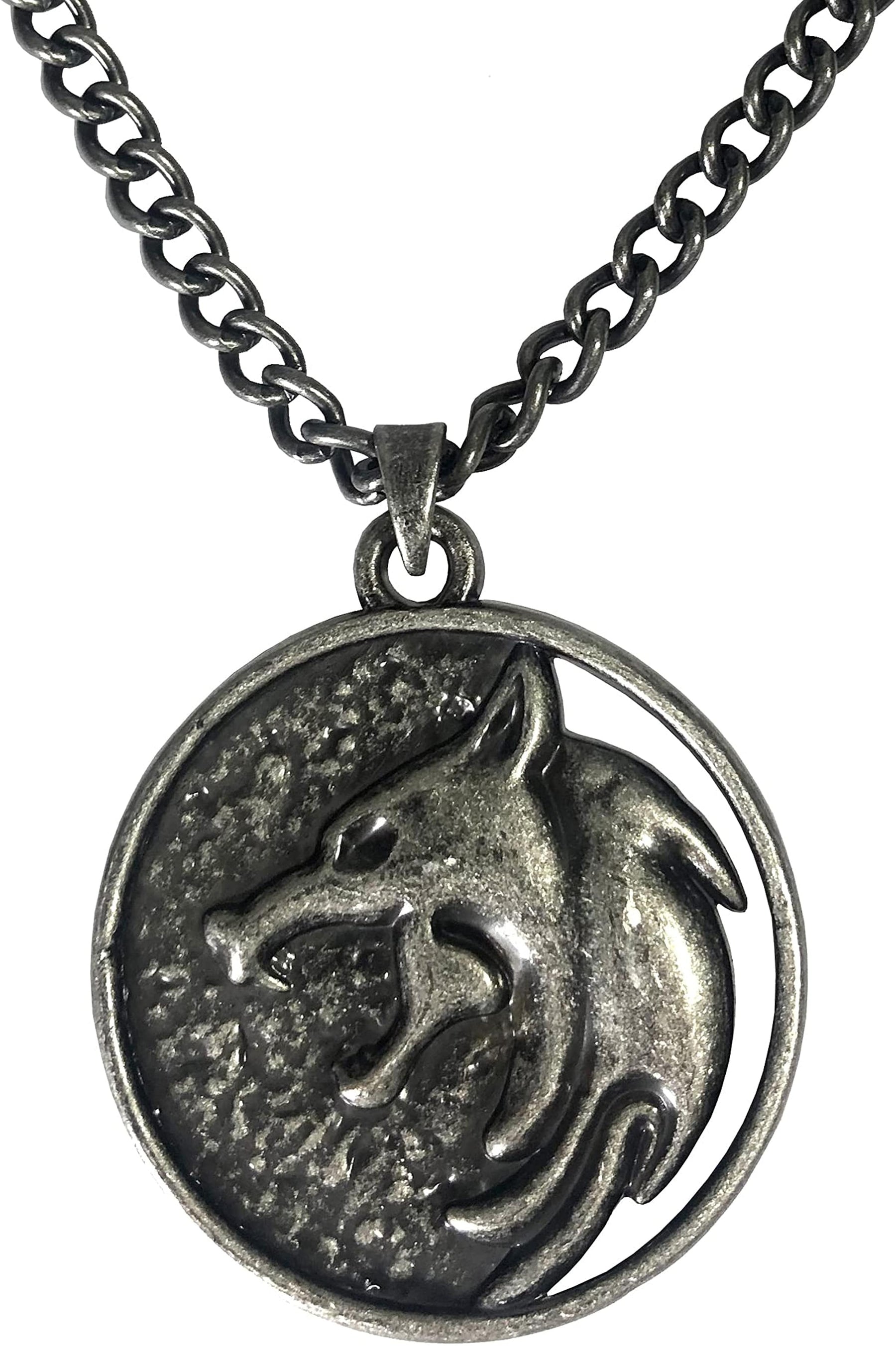 The Witcher Geralt Medallion Necklace Prop Replica