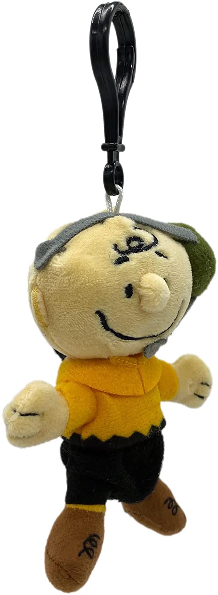 Snoopy in Space 4 Inch Plush Clip | Charlie Brown Mission Control