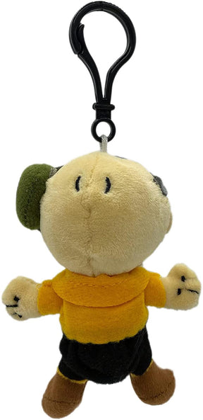 Snoopy in Space 4 Inch Plush Clip | Charlie Brown Mission Control