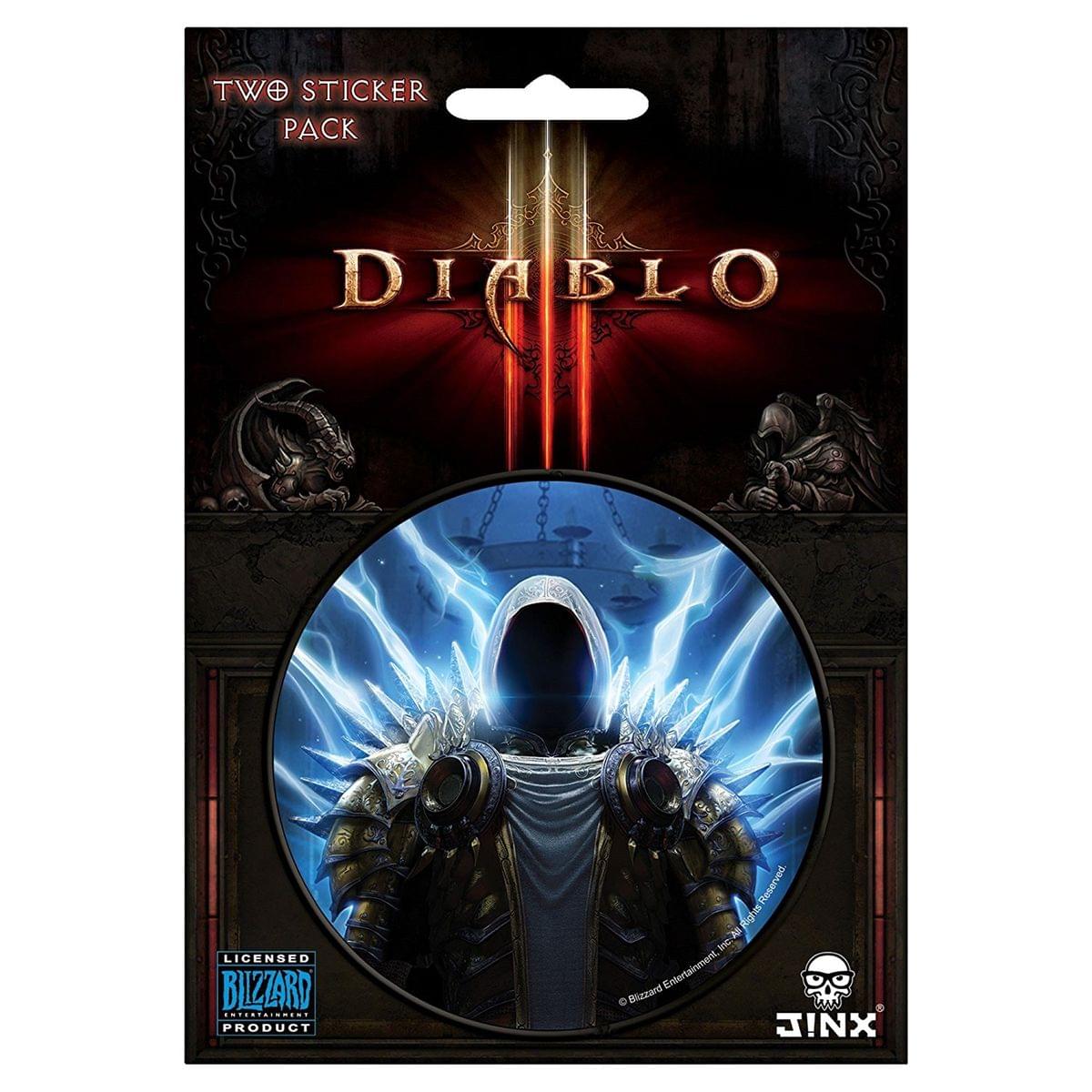 Diablo III 3" Round Sticker 2-Pack: Tyrael