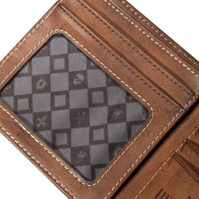 The Witcher 3 White Wolf Brown Bi-Fold Wallet