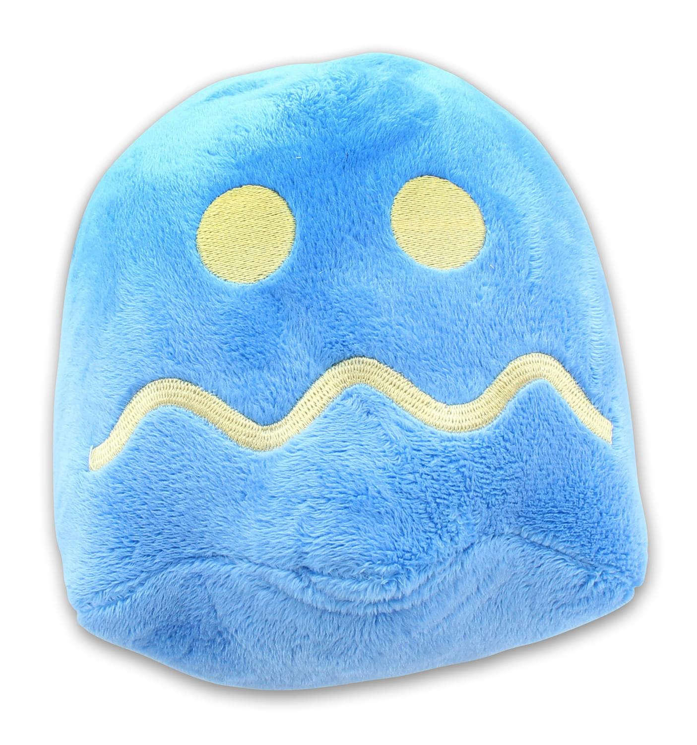 Pac-Man 7 Inch Stuffed Character Plush | Worried Blue Ghost