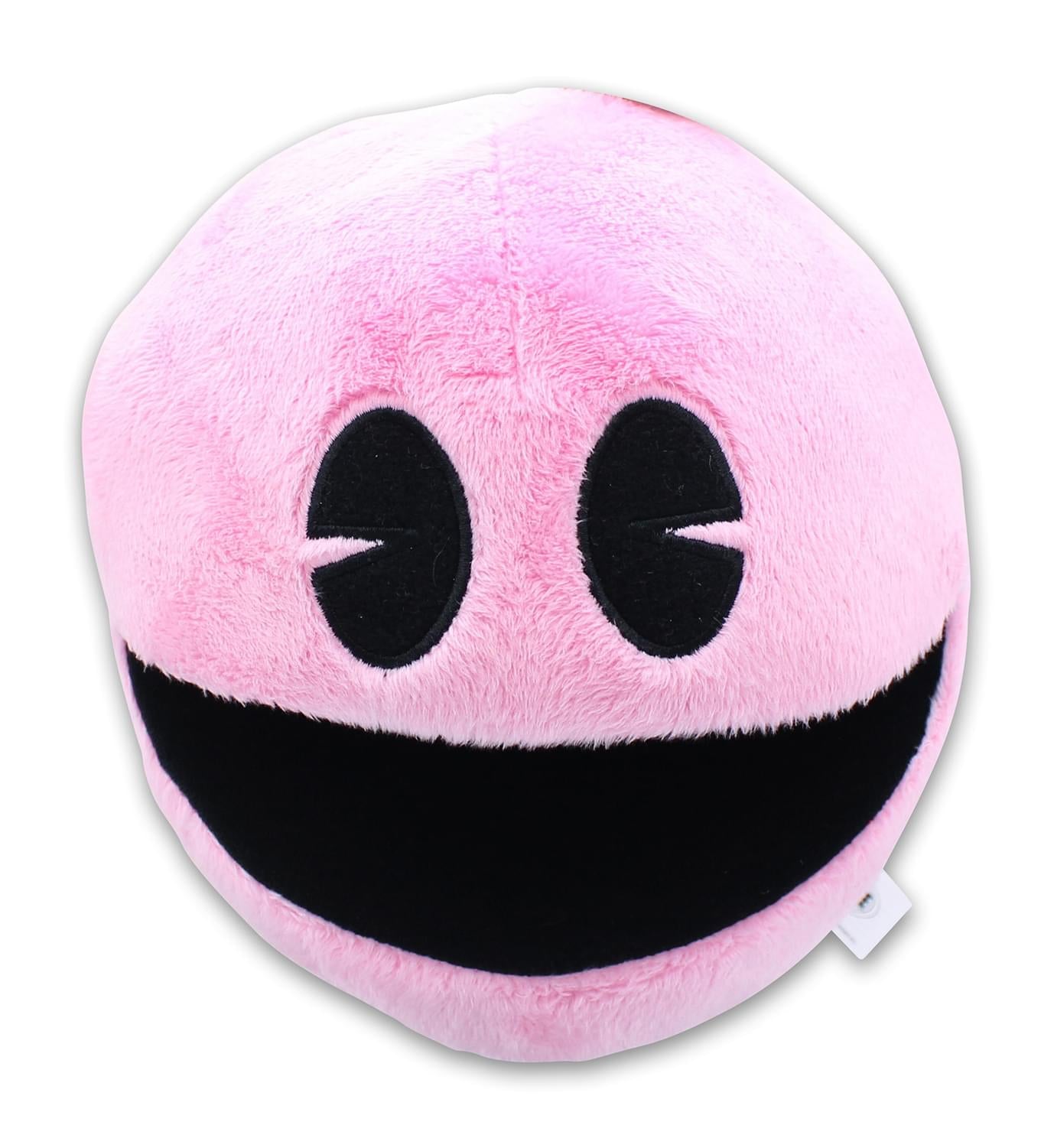 Pac-Man 7 Inch Stuffed Character Plush | Pink Pac-Man