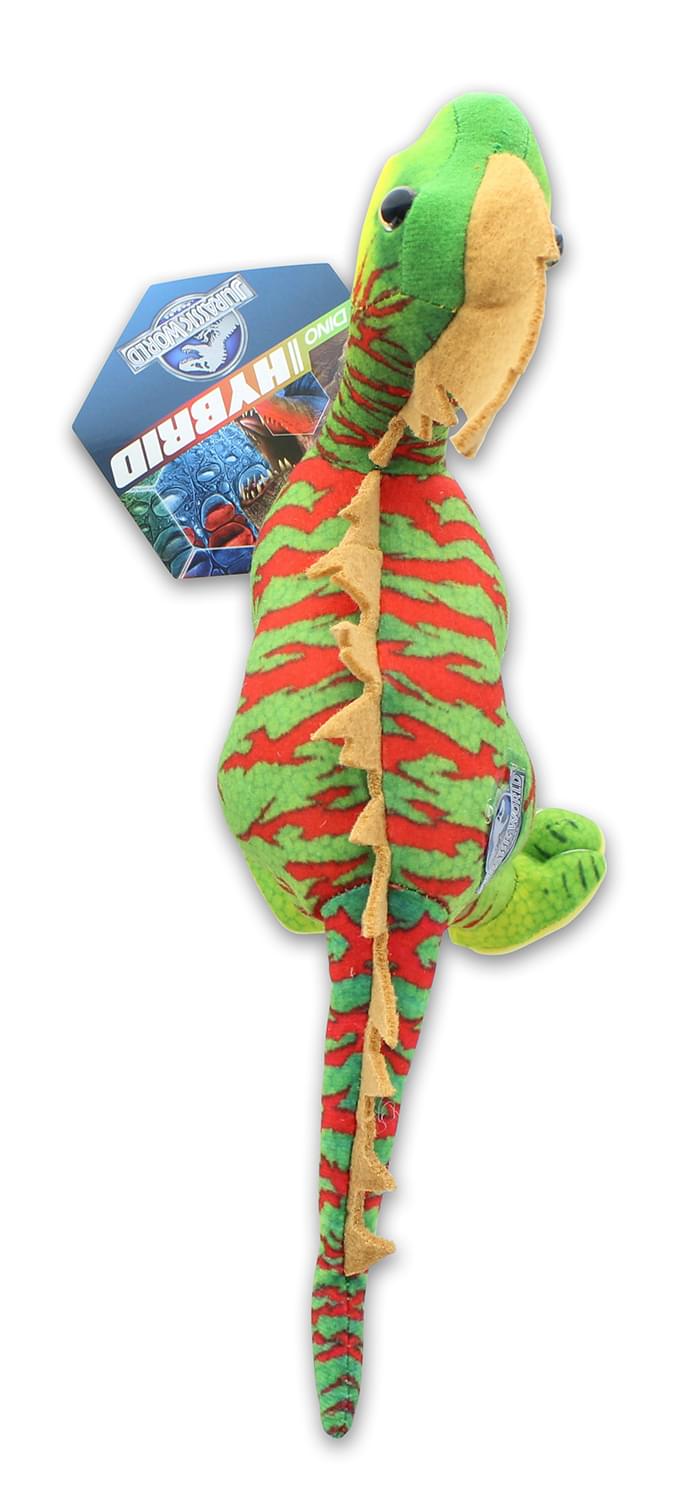 Jurassic World 7 Inch Stuffed Character Plush | Hybrid Green Raptor