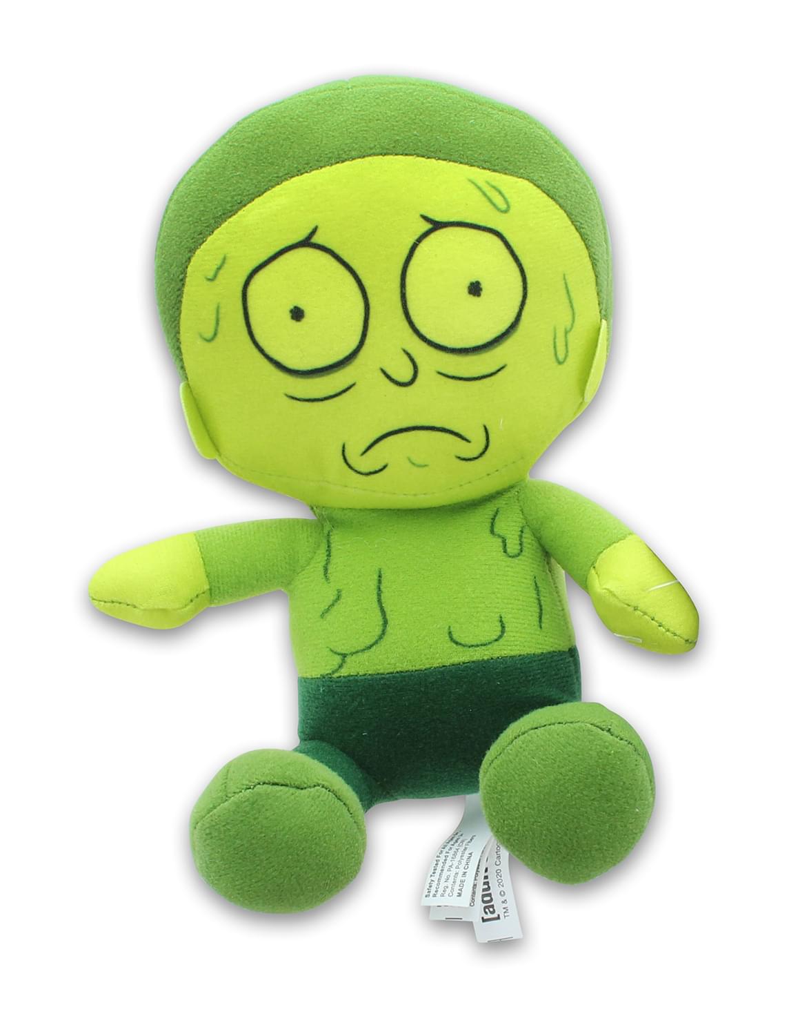 Rick & Morty 8 Inch Stuffed Character Plush | Toxic Morty