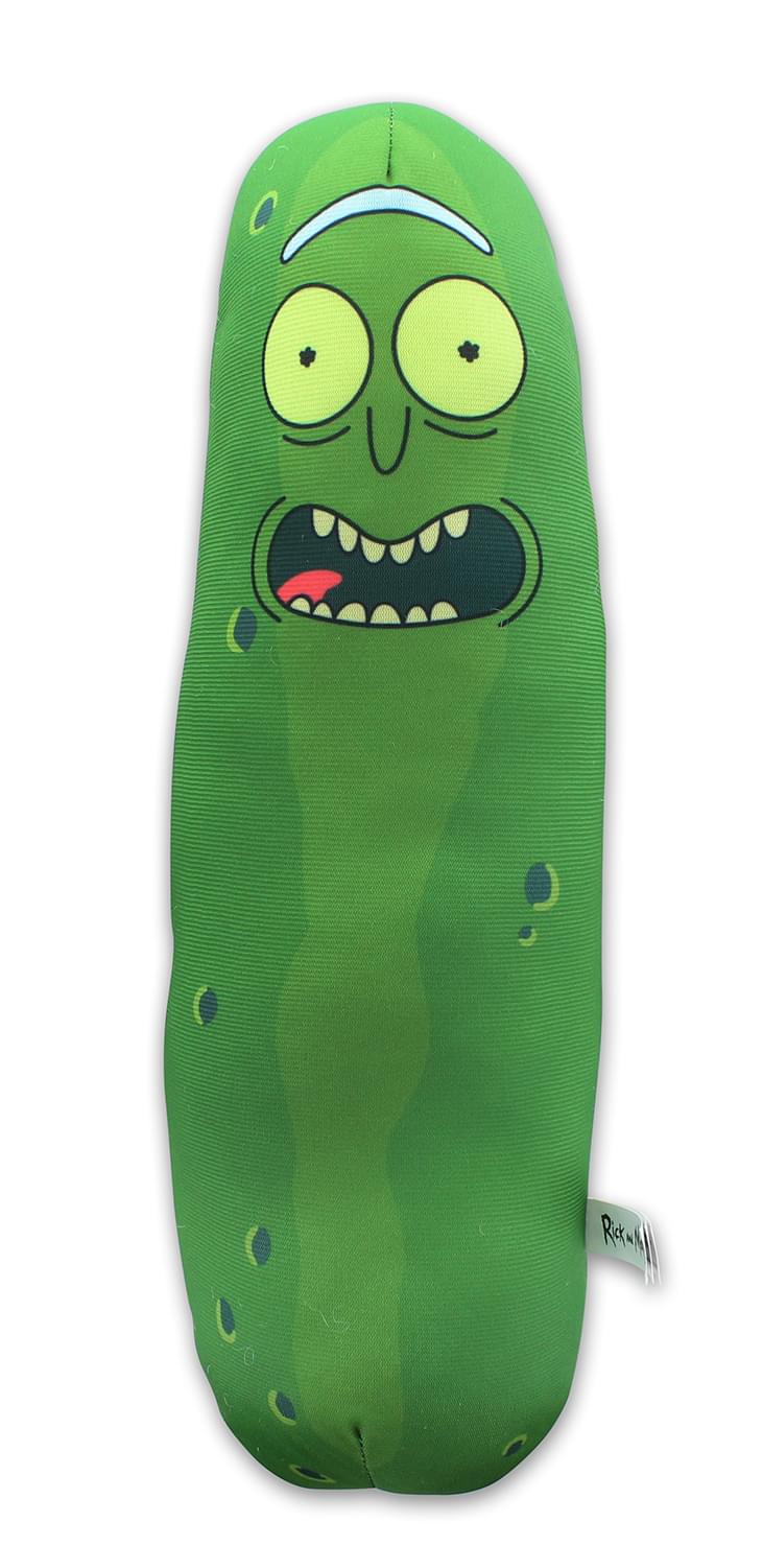 Rick & Morty 13 Inch Stuffed Character Plush | Pickle Rick