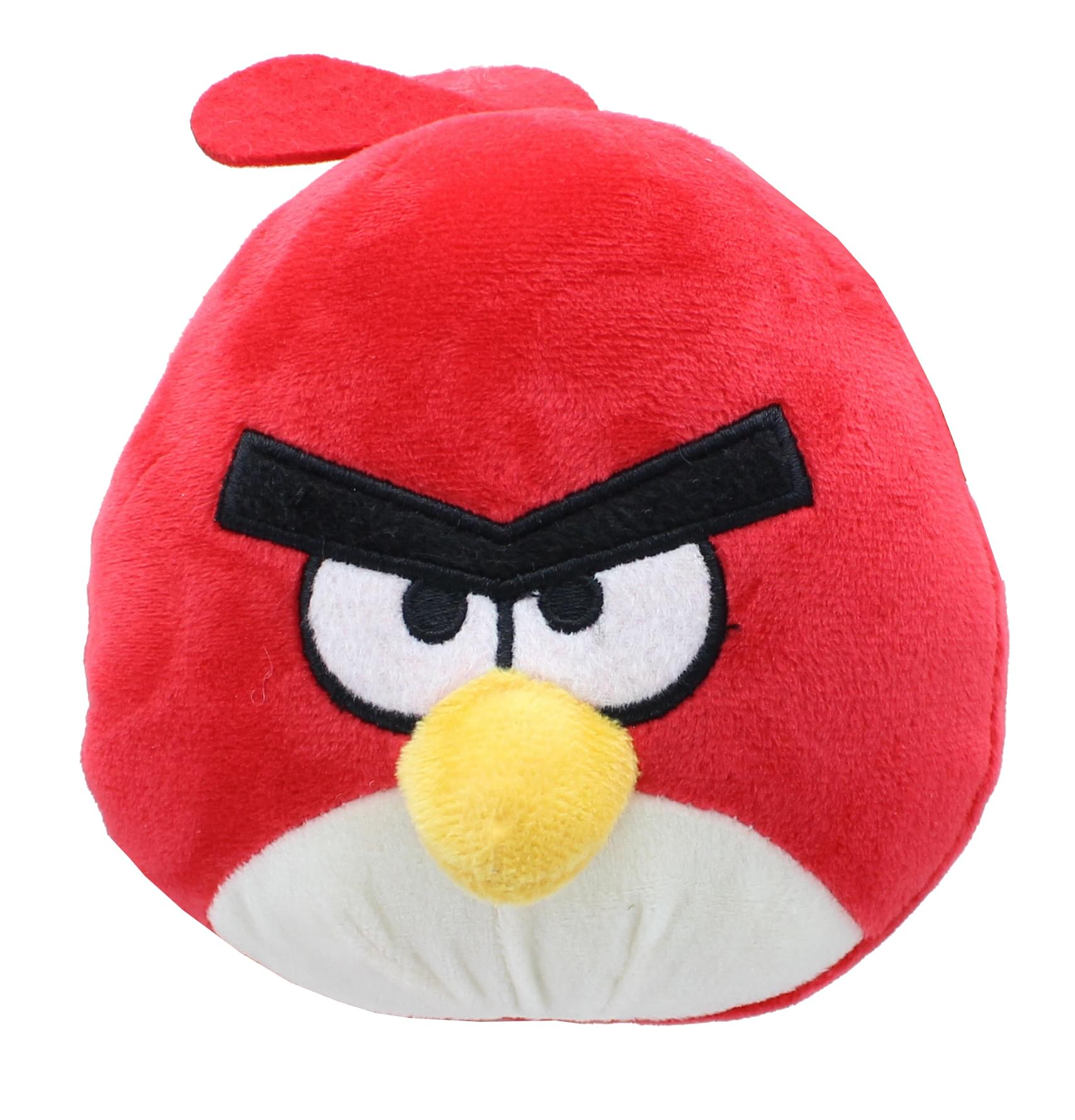 Angry Birds 7 Inch Plush Character Head | Red Bird