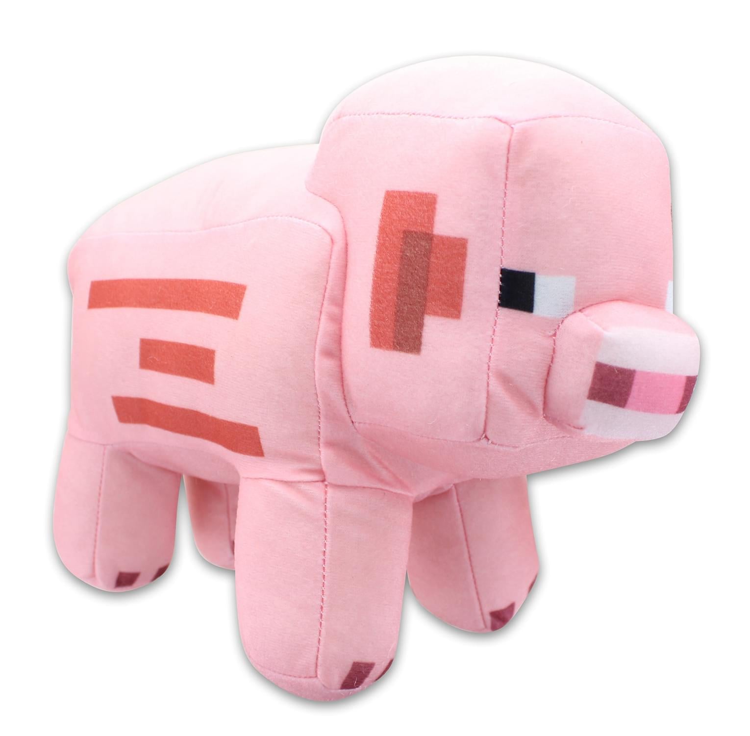 Minecraft 8 Inch Stuffed Character Plush | Pig