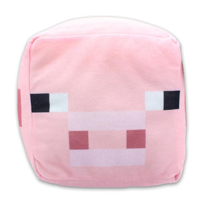 Minecraft 7 Inch Stuffed Character Plush | Pig Cube