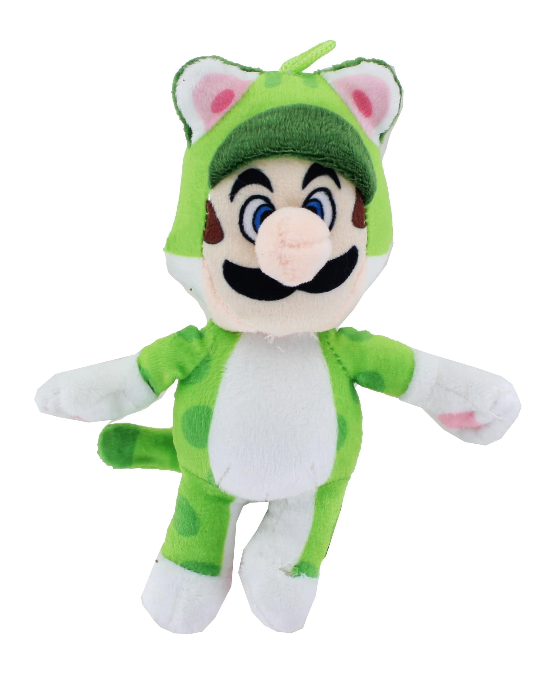 Super Mario 7 Inch Character Plush | Cat Luigi
