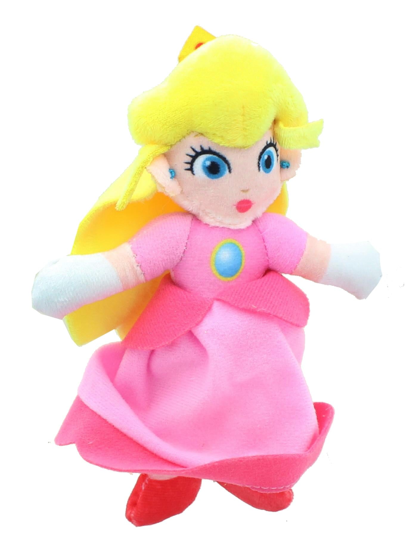 Super Mario 7 Inch Character Plush | Princess Peach