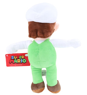 Nintendo Super Mario 12 Inch Character Plush | Fire Luigi