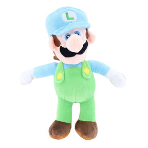 Nintendo Super Mario 12 Inch Character Plush | Ice Luigi