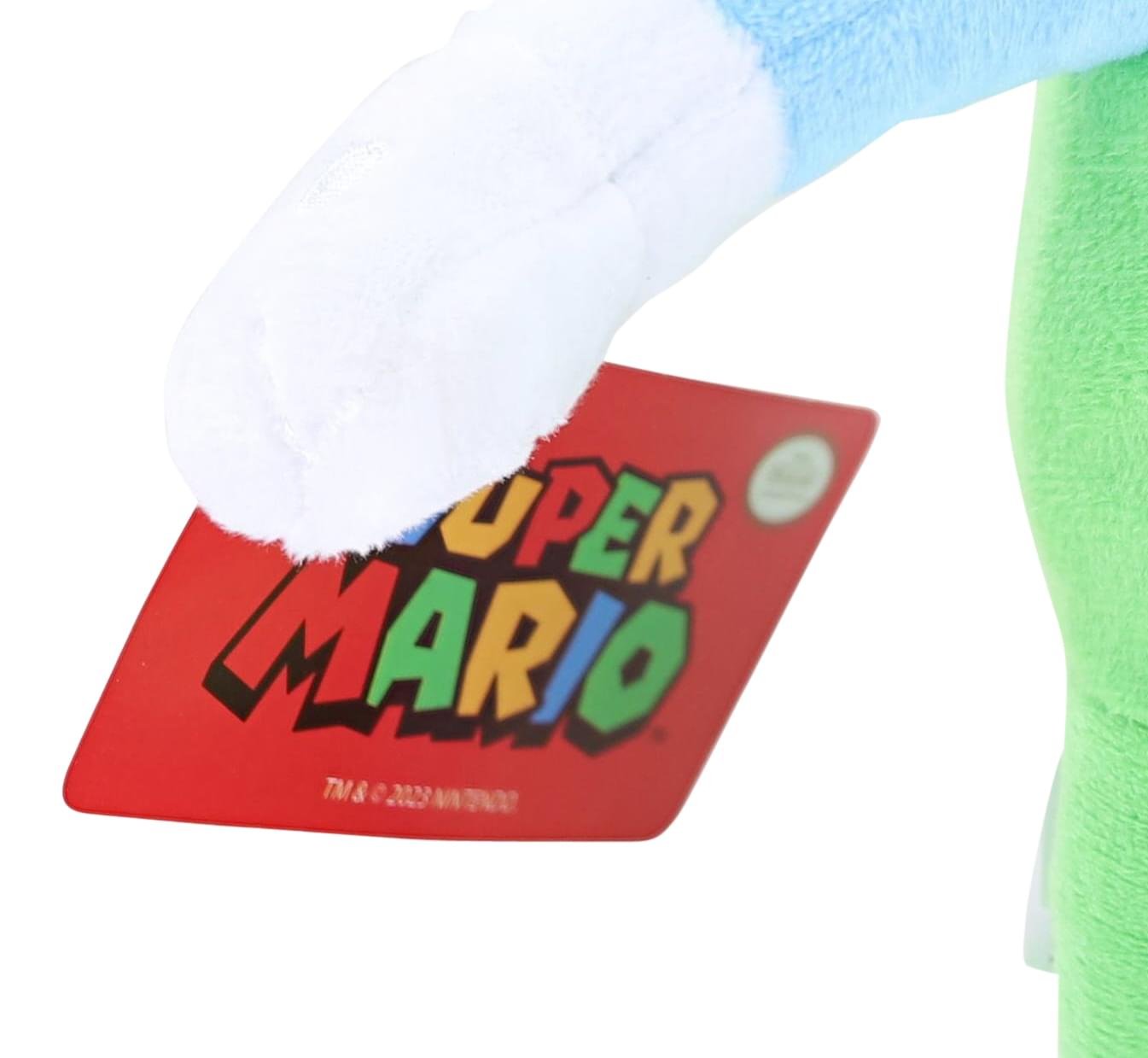 Nintendo Super Mario 12 Inch Character Plush | Ice Luigi