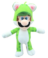 Super Mario 12 Inch Character Plush | Neko Cat Luigi